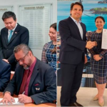 MoU ini menunjukkan komitmen kami dalam mempererat hubungan dan mencari peluang baru untuk kerjasama ekonomi, kata Ketua Pegawai Eksekutif Dewan Perniagaan Auckland, Simon Bridges, semasa majlis penandatanganan perjanjian.