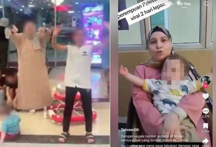 Duta Palestin sahkan wanita (gambar kanan) yang muncul dalam video permohonan maaf merupakan salah seorang daripada dua wanita Palestin yang terlibat dalam pertengkaran dengan pegawai keselamatan di Wisma Transit, Kuala Lumpur.