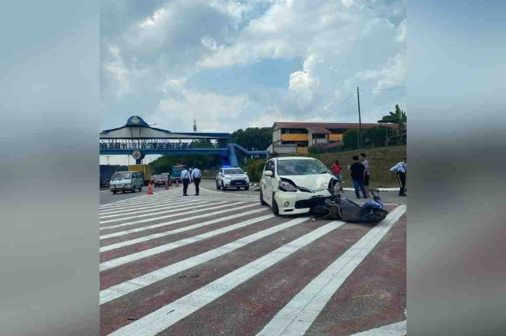 Penunggang motosikal maut, pembonceng parah nahas dengan MPV