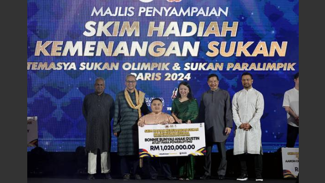 Paris 2024: Bonnie penerima terbesar SHAKAM, bawa pulang RM1.02 juta