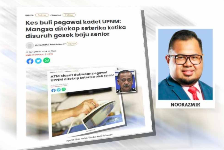 Buli tekap seterika: Mangsa boleh kemuka saman sivil, tuntut ganti rugi