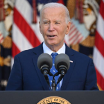 Joe Biden bercakap berkaitan perjanjian gencatan senjata untuk menamatkan pertempuran dengan pasukan pejuang Hizbullah di Lubnan. Foto AFP