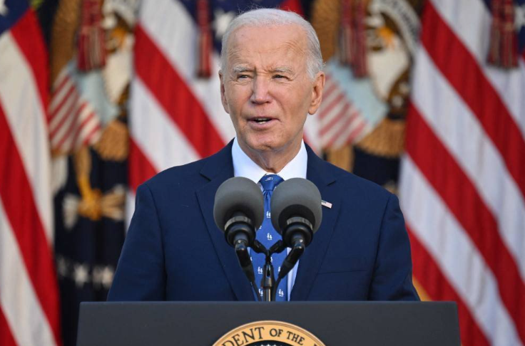 Joe Biden bercakap berkaitan perjanjian gencatan senjata untuk menamatkan pertempuran dengan pasukan pejuang Hizbullah di Lubnan. Foto AFP